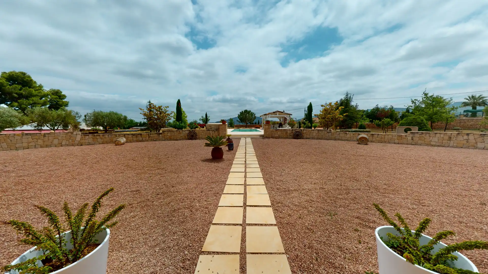 Jardín de Casa o chalet en venta en Monóvar  / Monòver con Aire acondicionado, Calefacción y Jardín privado