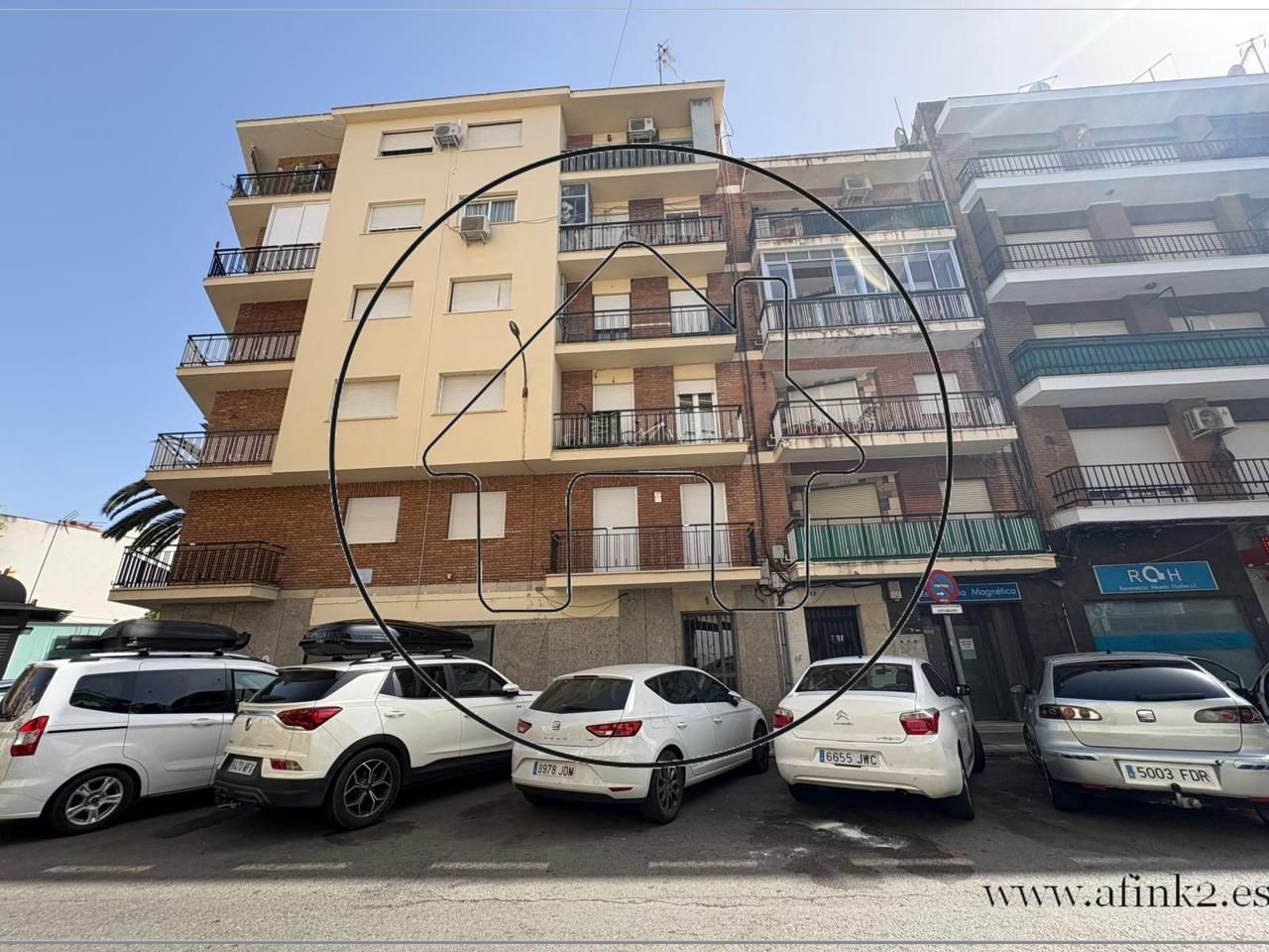 Vista exterior de Pis en venda en  Huelva Capital amb Aire condicionat i Moblat