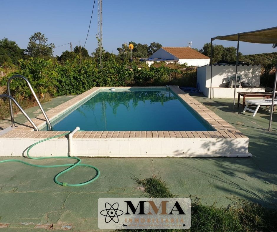 Swimming pool of Country house for sale in Aljaraque  with Private garden and Swimming Pool