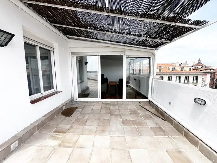 Terraza de Ático de alquiler en Madrid con Aire acondicionado, Calefacción y Parquet