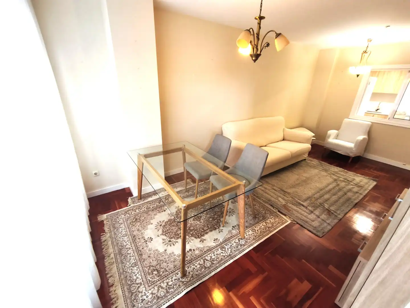Living room of Apartments for rent in Vigo   with Storage room, Furnished and Balcony