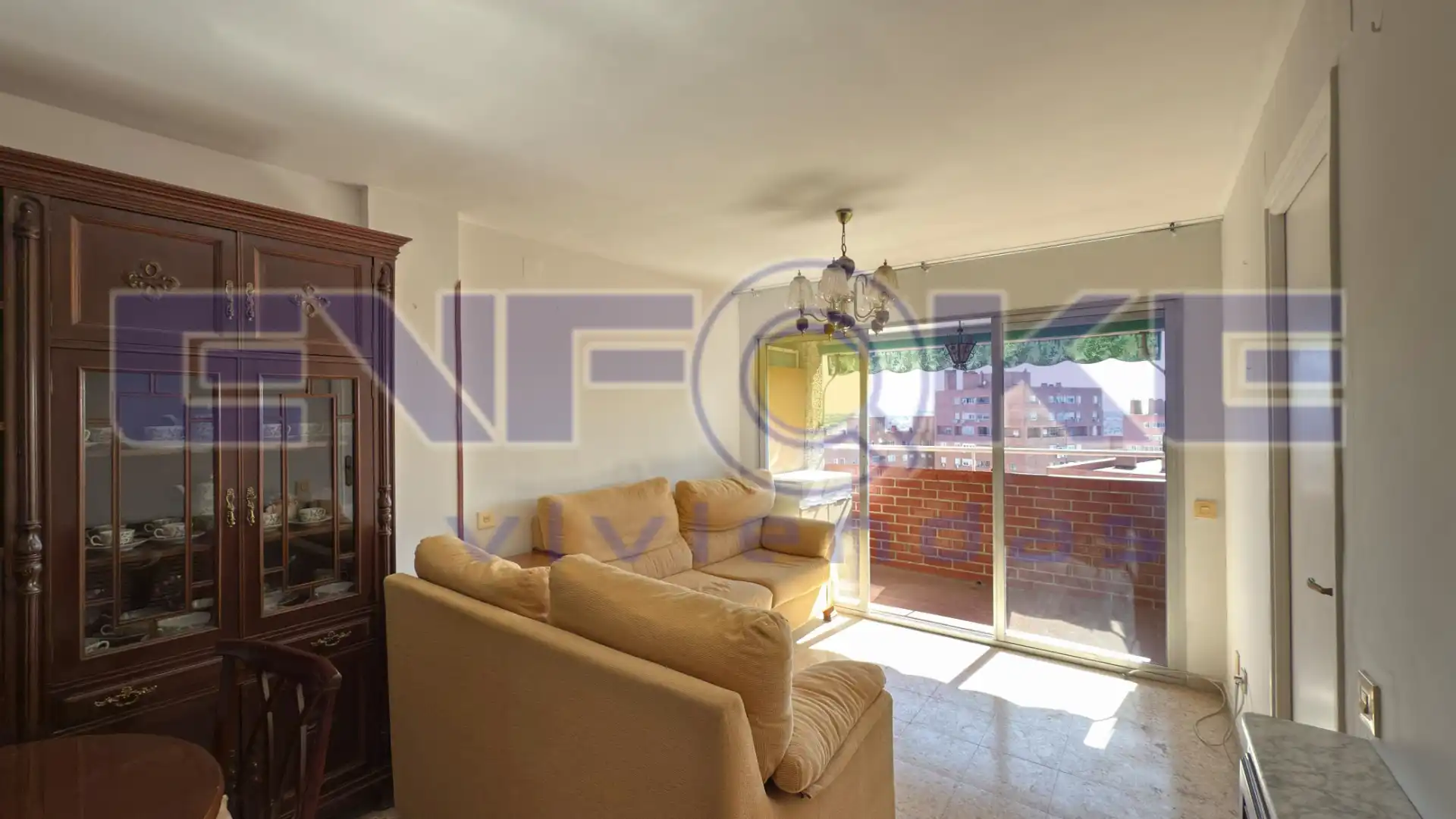 Sala de estar de Piso en venta en Madrid con Calefacción y Terraza