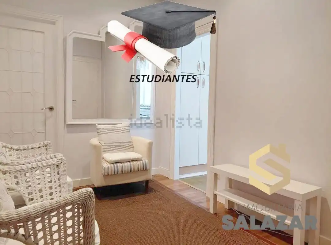 Dormitori de Pis de lloguer en Bilbao  amb Calefacció