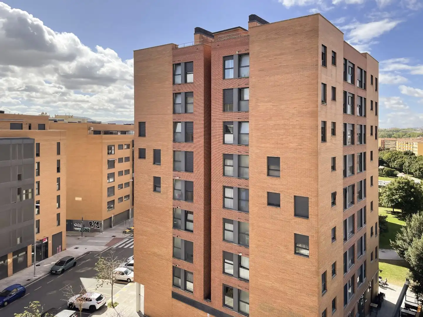 Vista exterior de Pis en venda en  Pamplona / Iruña