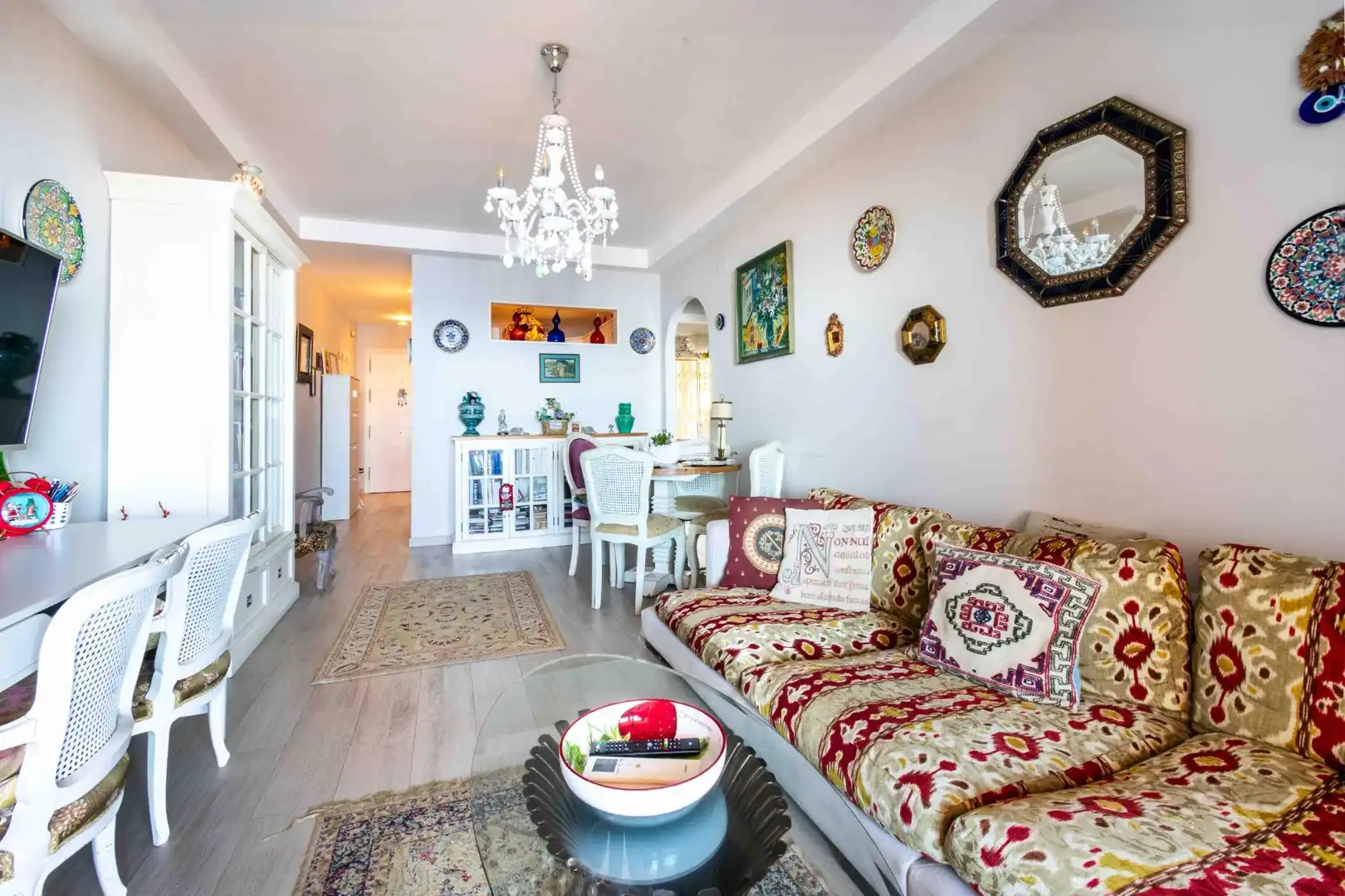 Sala d'estar de Apartament en venda en Altea amb Terrassa, Piscina i Moblat