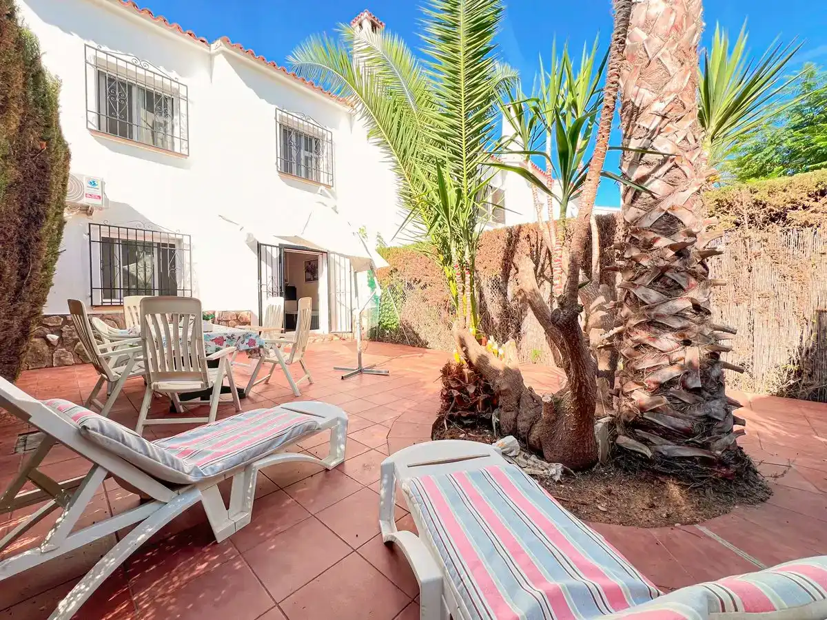 Terrassa de Casa adosada en venda en Dénia amb Aire condicionat i Piscina