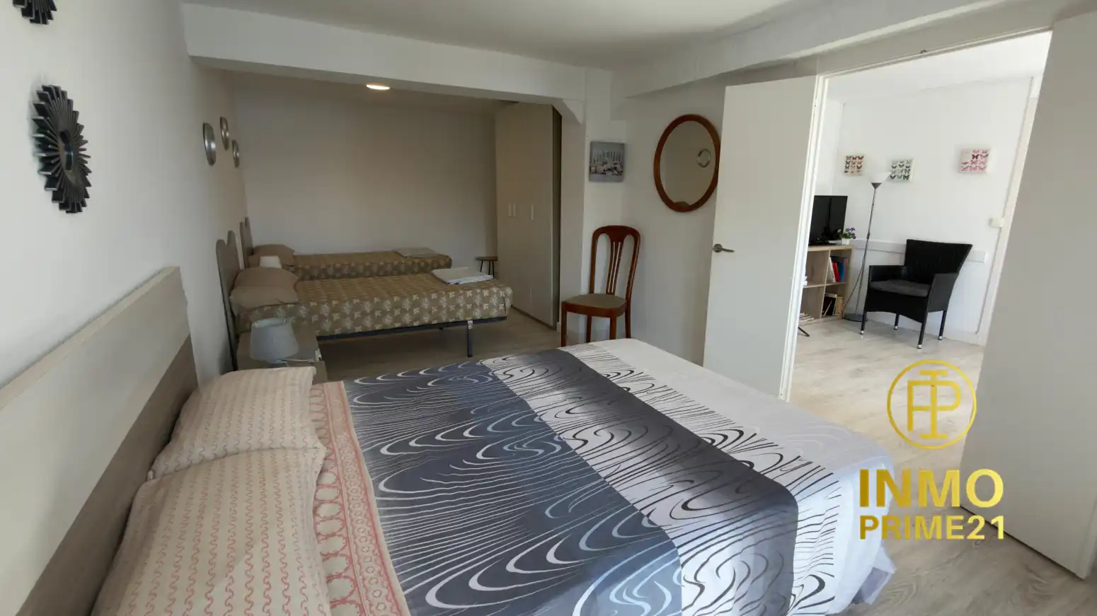 Schlafzimmer von Wohnung zum Verkauf in San Vicente de la Barquera mit Heizung, Privatgarten und Parkett
