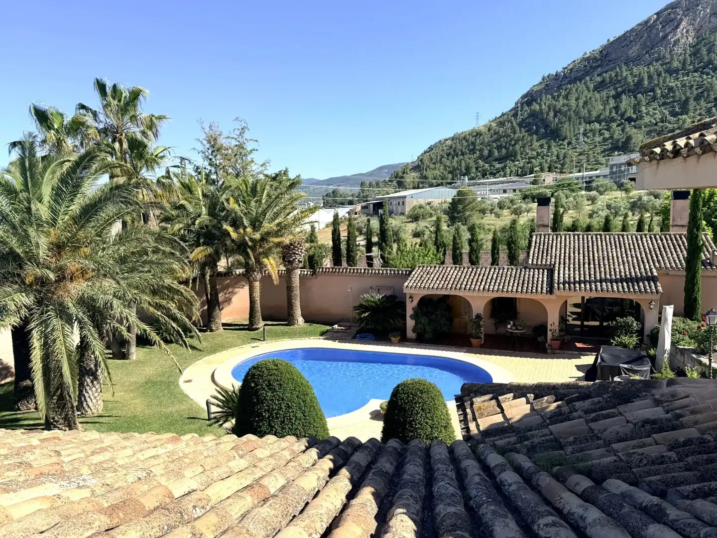Jardín de Casa o chalet en venta en Cocentaina con Calefacción, Jardín privado y Terraza