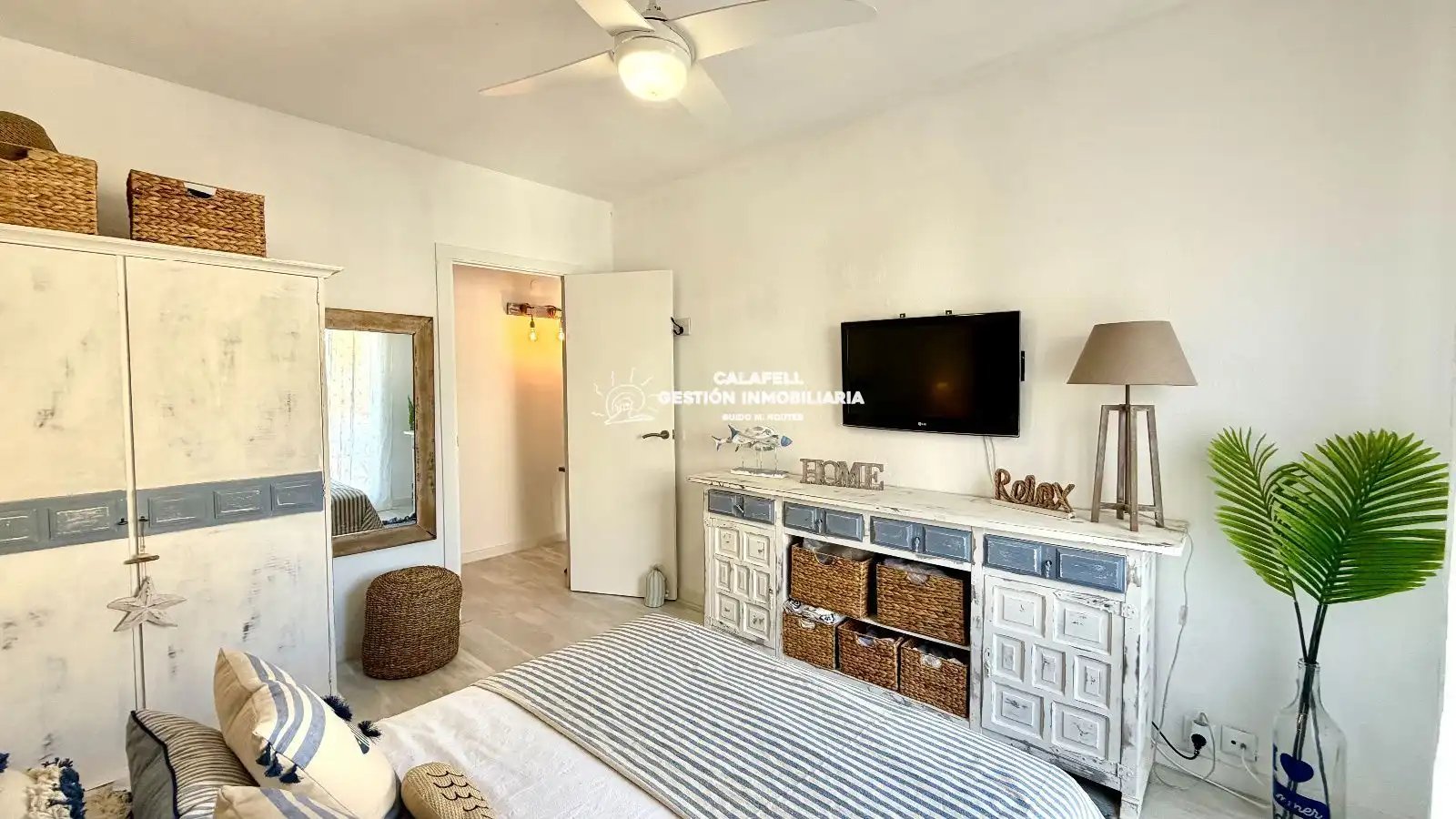 Bedroom of Attic for sale in Calafell  with Air Conditioner, Terrace and Furnished