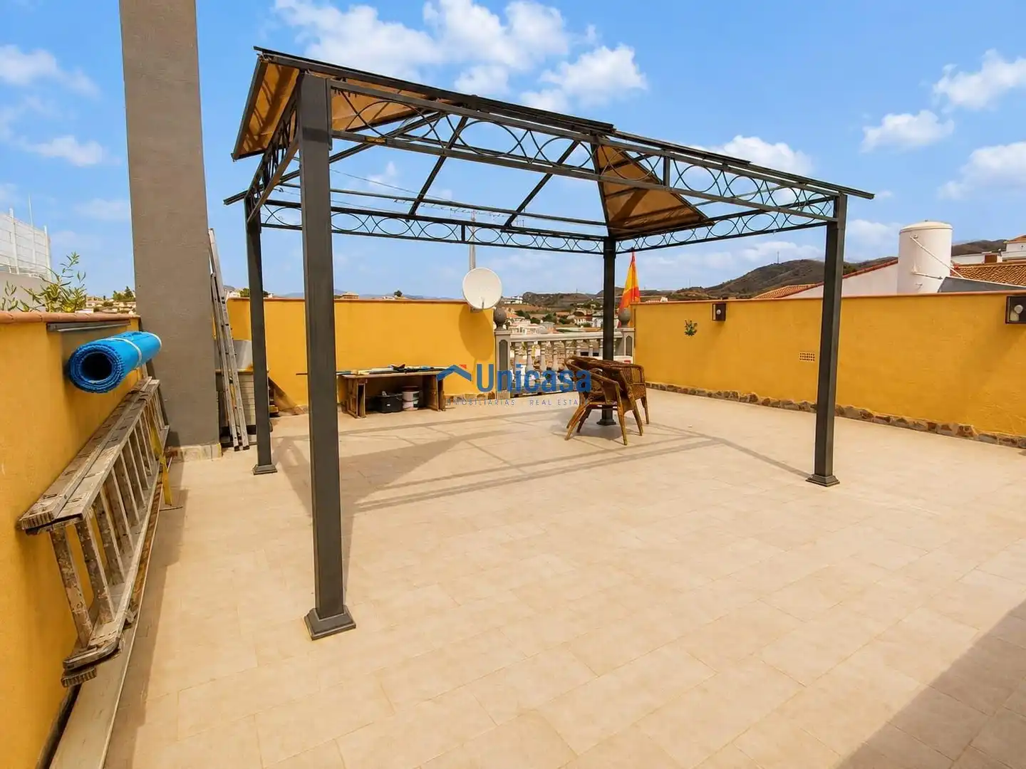 Terrace of Detached homes for sale in Málaga  with Air Conditioner, Heating and Storage room