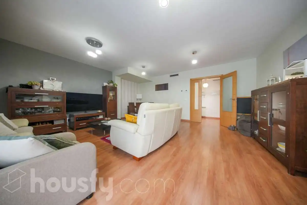 Sala d'estar de Pis en venda en Villa de Vallecas