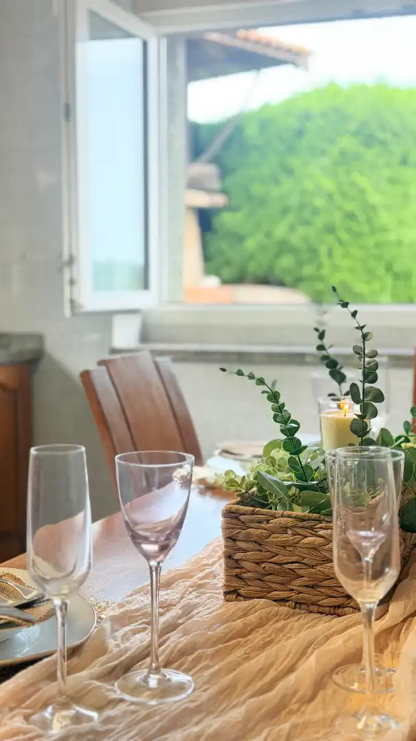 Menjador de Casa o xalet en venda en Carreño amb Calefacció, Jardí privat i Terrassa