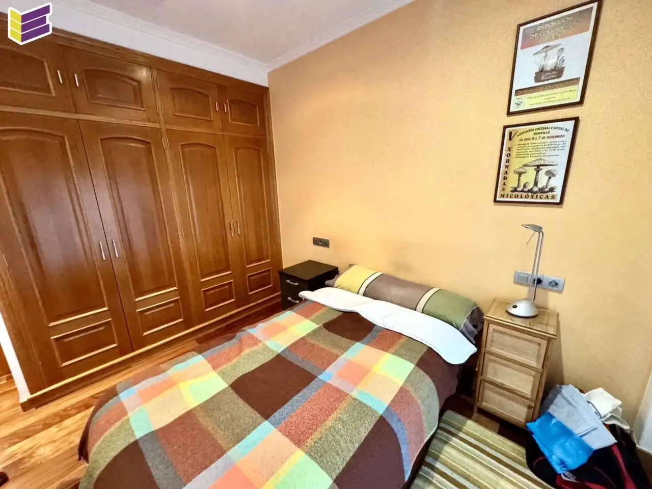 Dormitori de Casa o xalet en venda en O Porriño   amb Calefacció, Jardí privat i Parquet