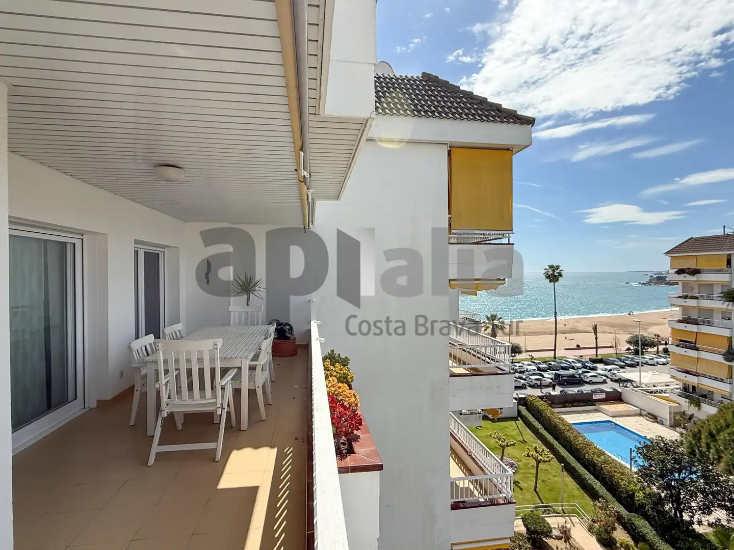 Terraza de Piso en venta en Lloret de Mar con Calefacción, Jardín privado y Terraza