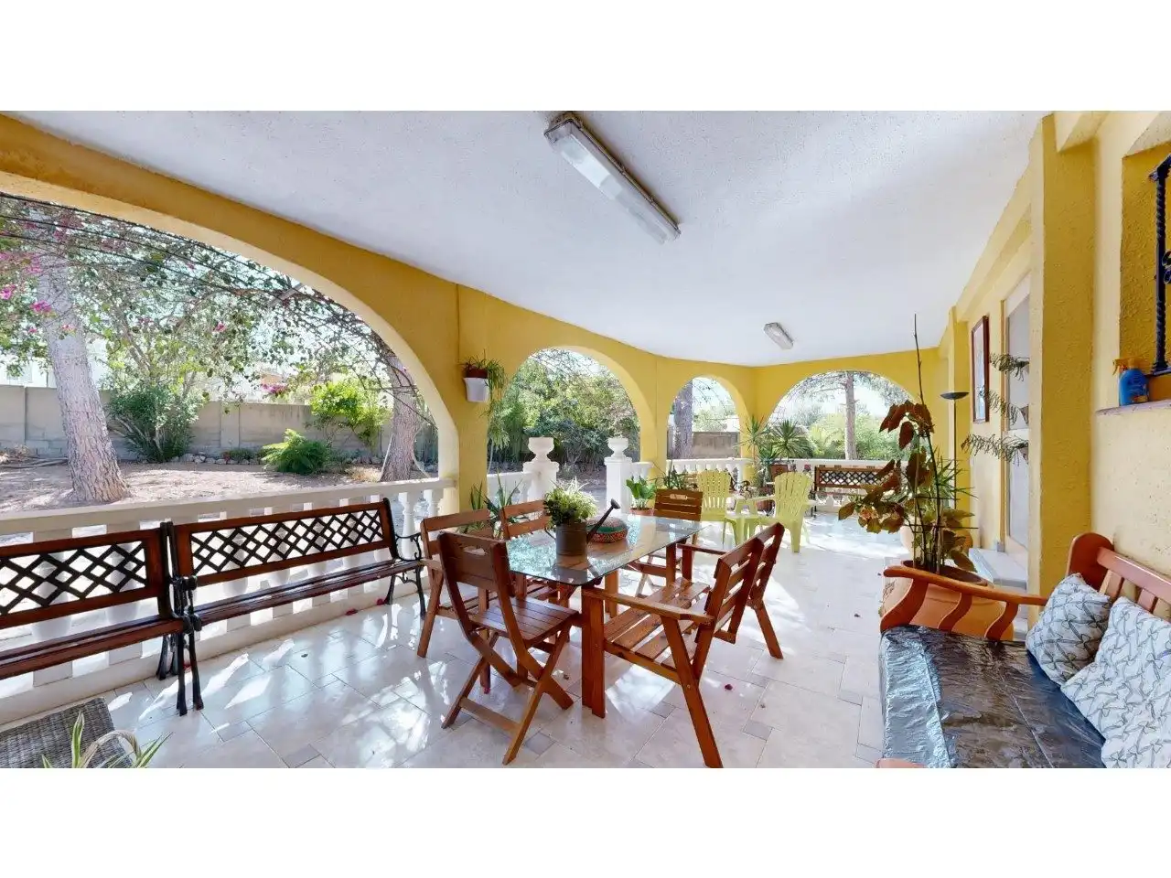 Terraza de Casa o chalet en venta en Llíria con Jardín privado, Terraza y Piscina