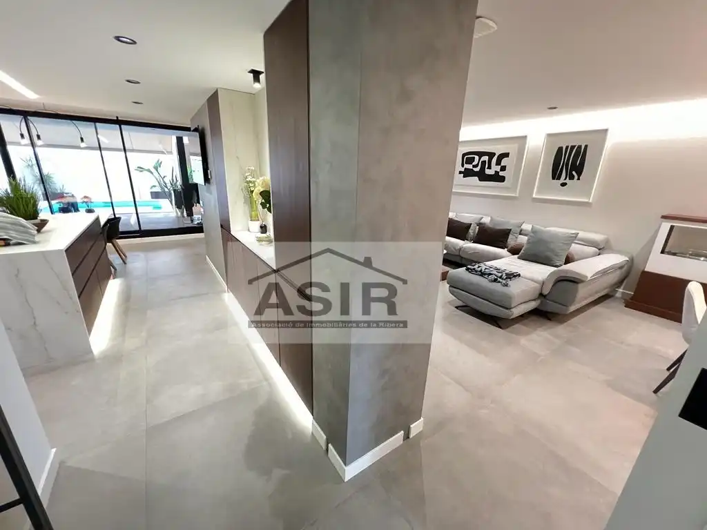 Living room of Houses for sale in Algemesí  with Air Conditioner and Swimming Pool