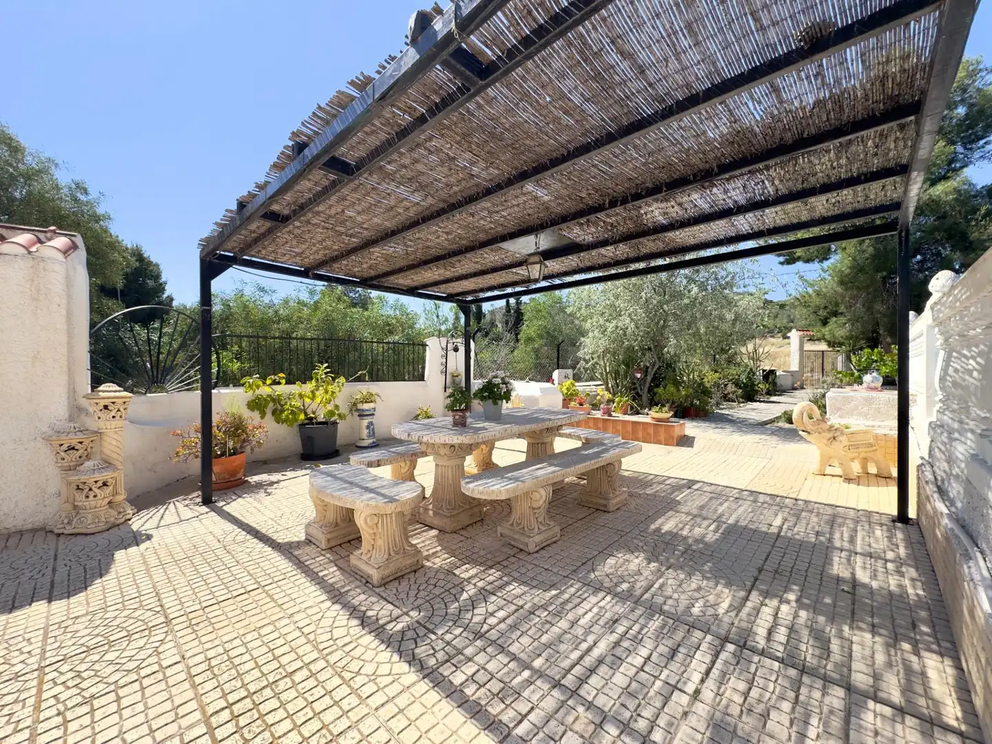 Terraza de Casa o chalet en venta en Aspe con Calefacción, Jardín privado y Terraza