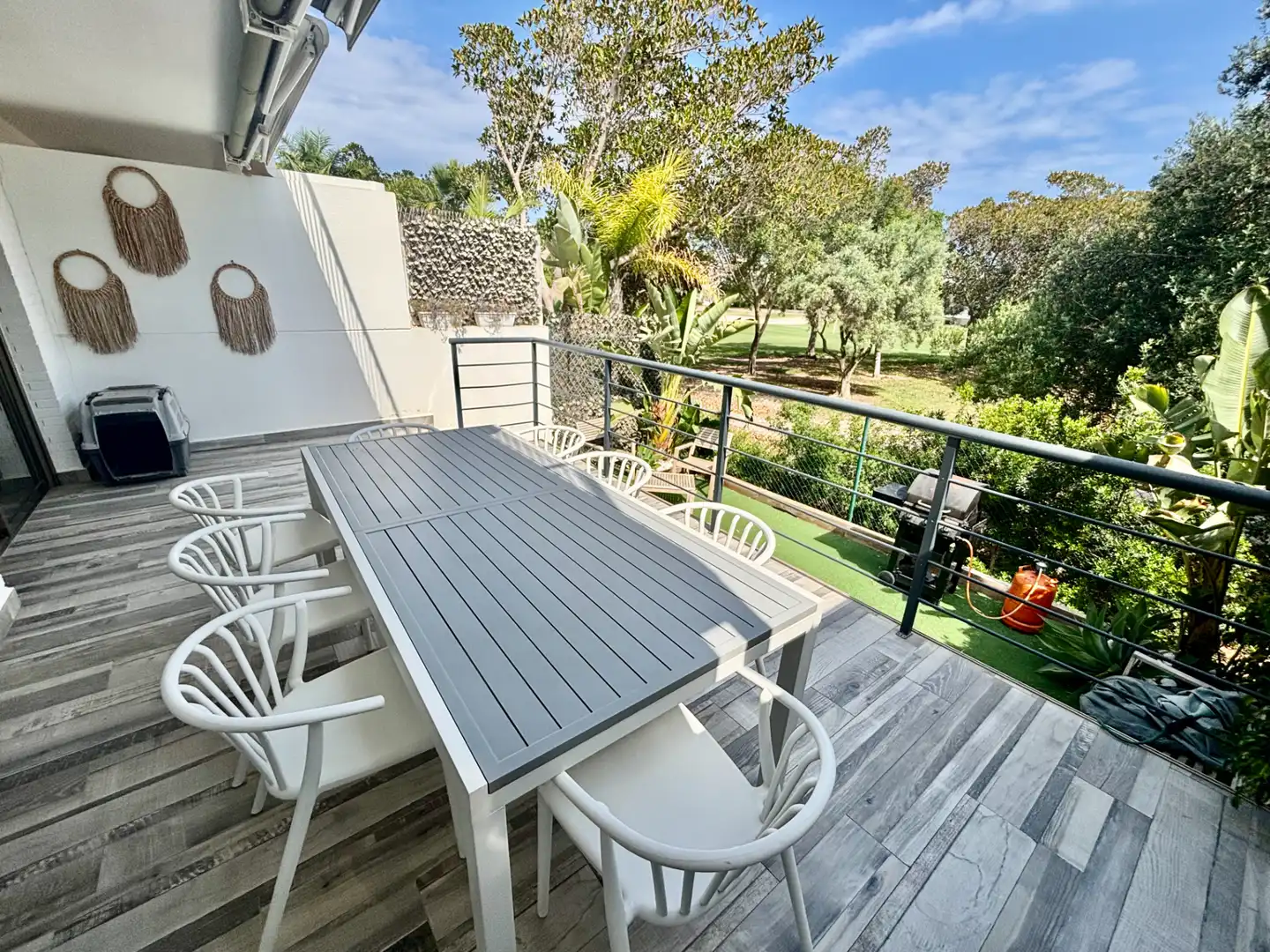 Terrace of Detached homes for sale in Alicante / Alacant  with Air Conditioner, Heating and Private garden