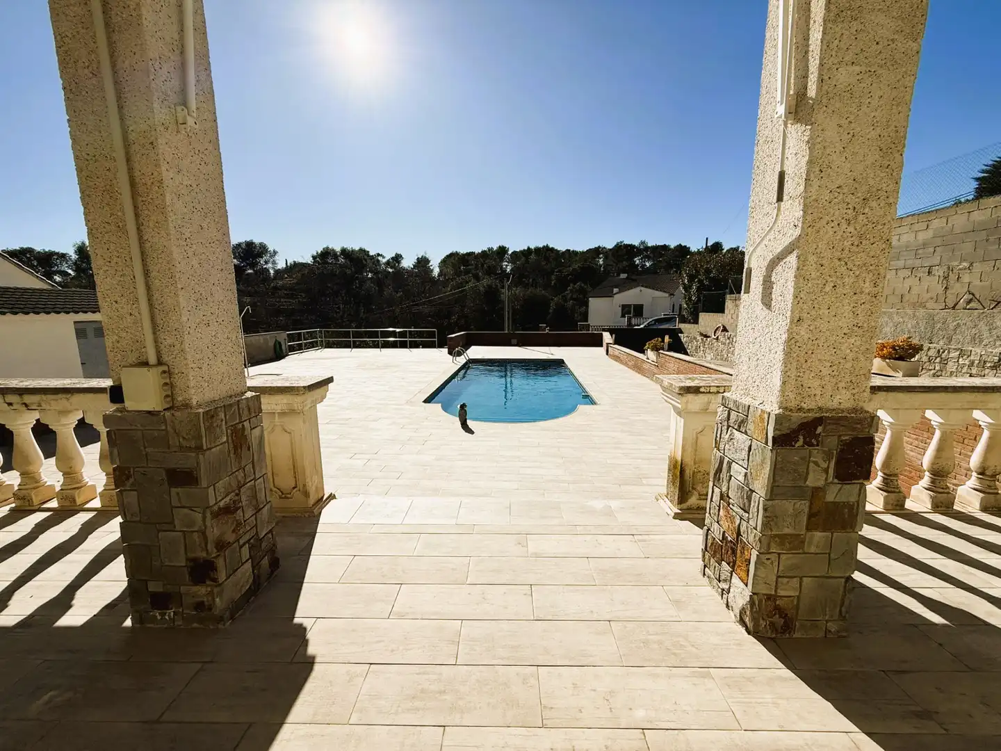 Piscina de Casa o chalet en venta en Lliçà d'Amunt con Aire acondicionado, Calefacción y Jardín privado