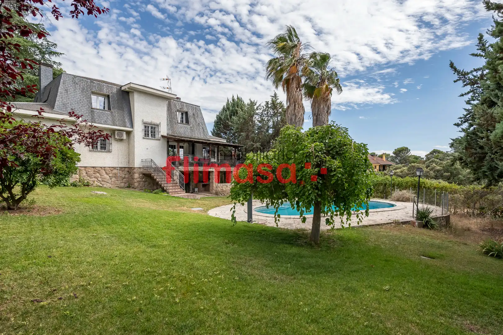 Jardín de Casa o chalet en venta en Villaviciosa de Odón con Aire acondicionado, Calefacción y Piscina