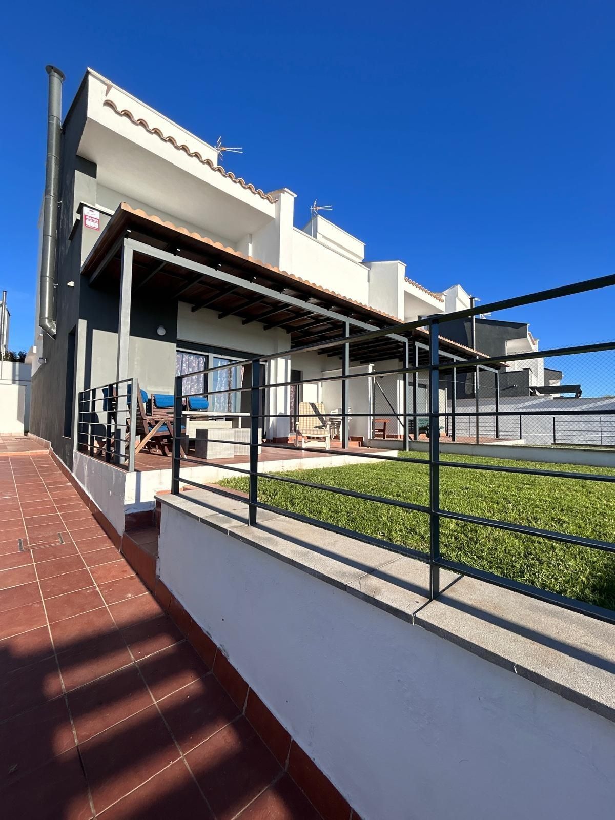 Terrace of Single-family semi-detached for sale in Guillena  with Air Conditioner, Private garden and Terrace