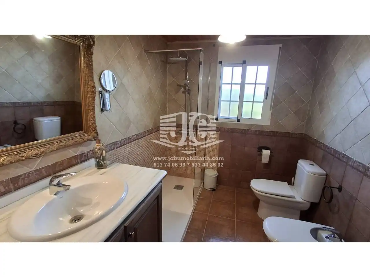 Bathroom of Flat for rent in Tortosa  with Heating, Terrace and Furnished