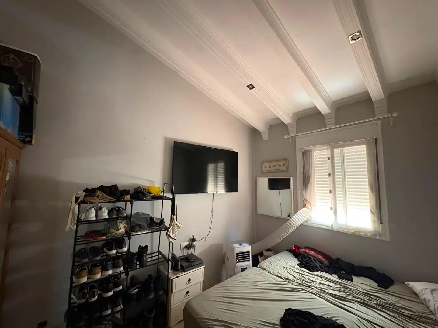 Habitación de Casa adosada en venta en Bollullos de la Mitación con Aire acondicionado y Trastero