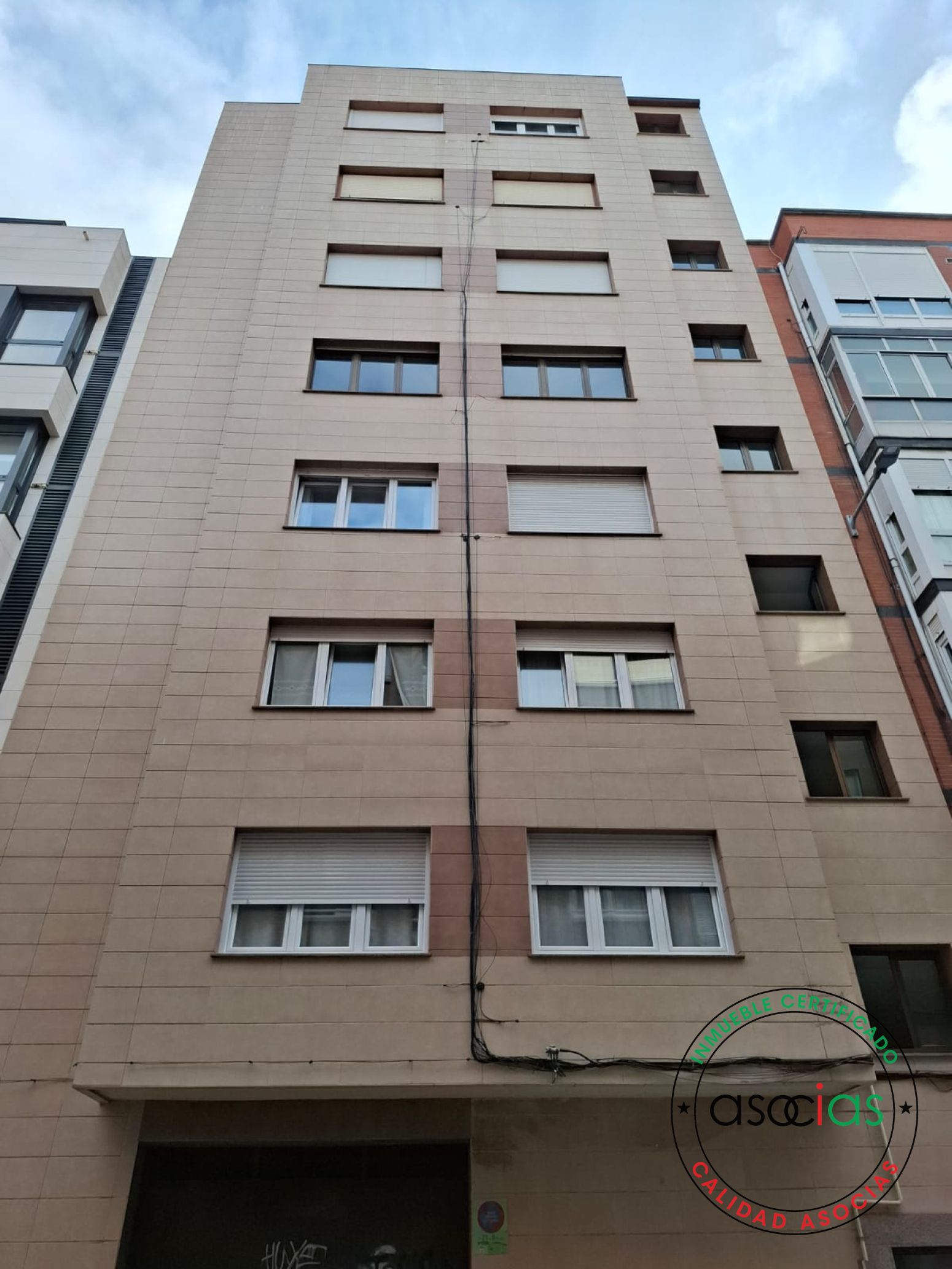 Exterior view of Flat for sale in Gijón   with Heating, Parquet flooring and Balcony