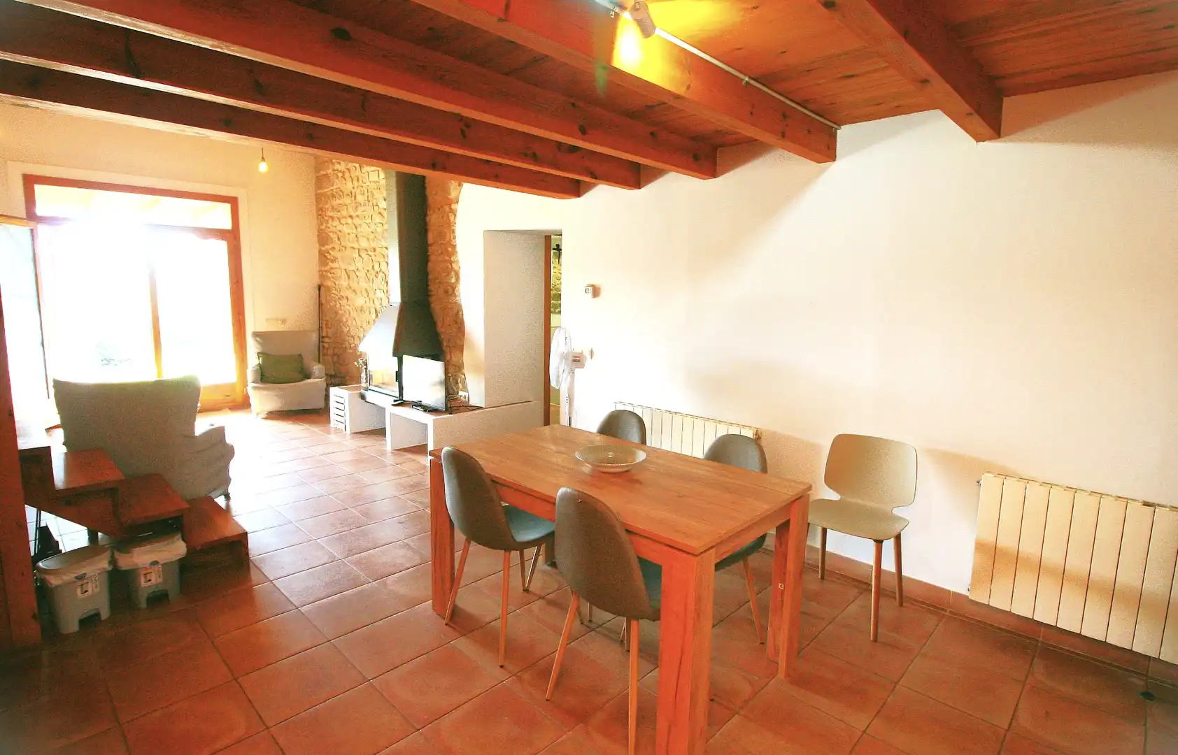 Esszimmer von Country house zur Miete in Bordils, Girona