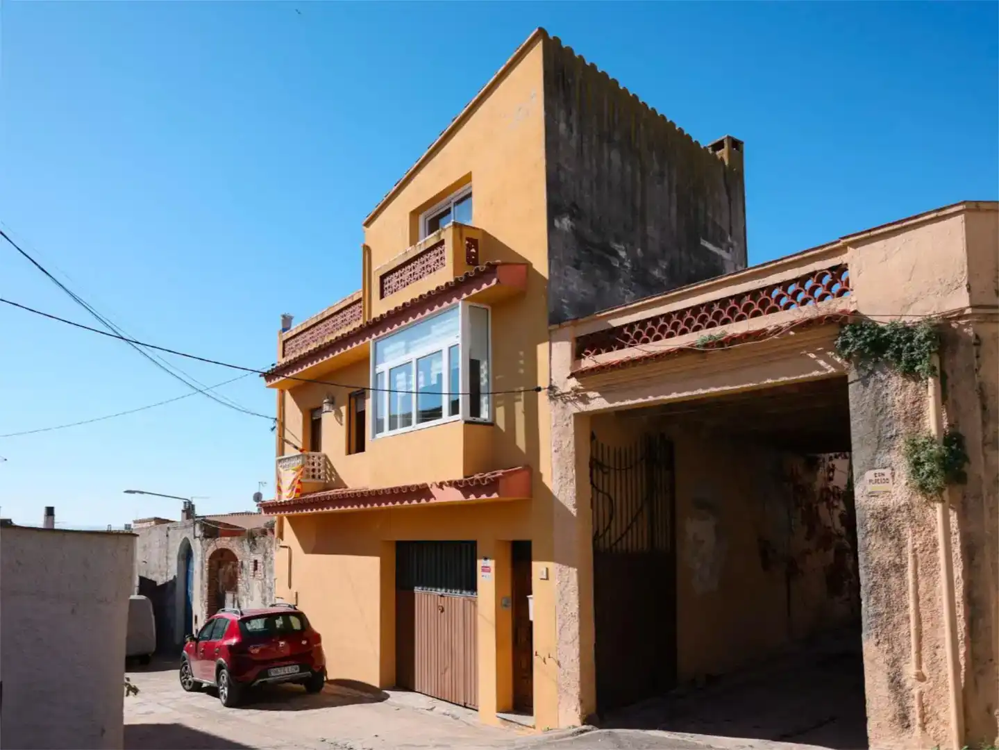 Vista exterior de Piso en venta en Albons con Aire acondicionado y Balcón