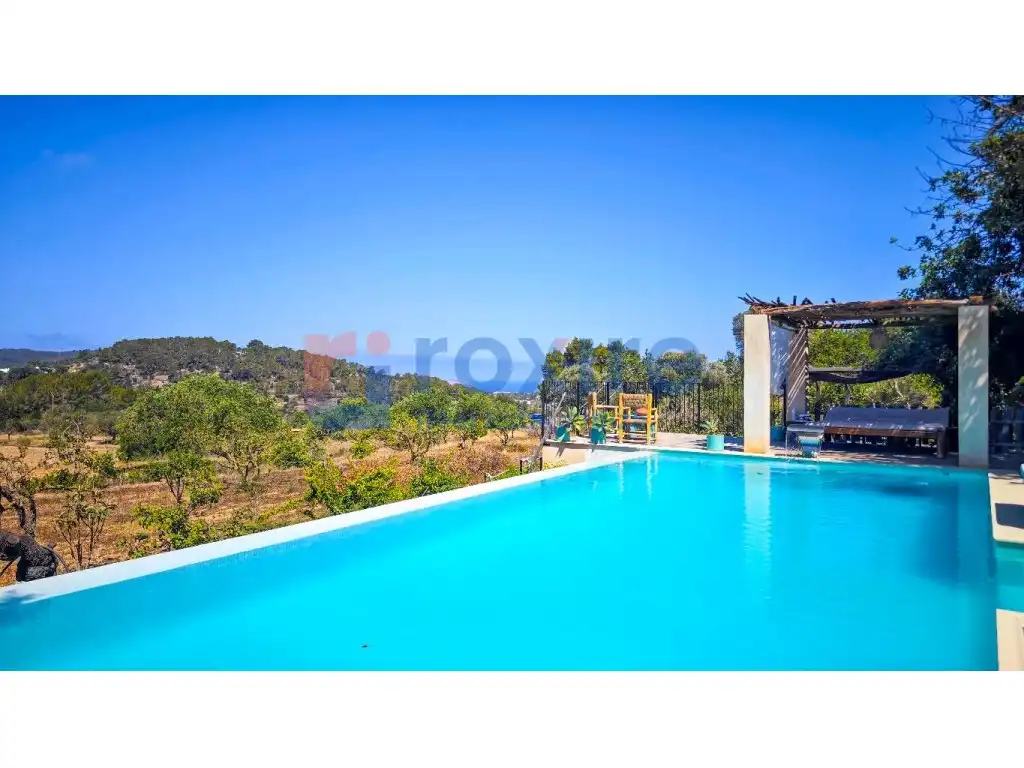 Exterior view of Country homes for rent in Sant Josep de sa Talaia  with Air Conditioner, Private garden and Terrace