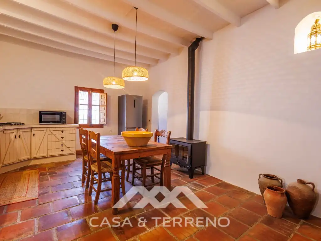Cocina de Casa adosada en venta en Comares con Aire acondicionado, Terraza y Piscina
