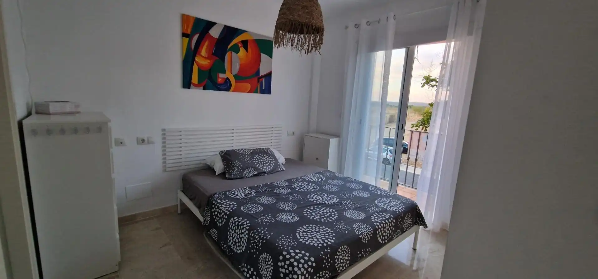 Dormitori de Casa adosada en venda en Ayamonte amb Jardí privat, Moblat i Balcó