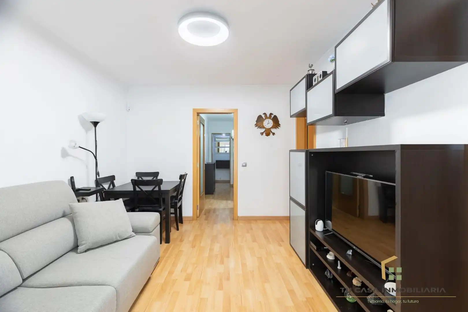 Sala de estar de Piso en venta en Badalona con Terraza