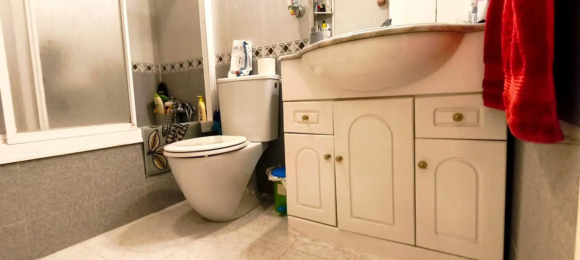 Bathroom of Apartments for sale in Santa Pola  with Air Conditioner, Terrace and Furnished