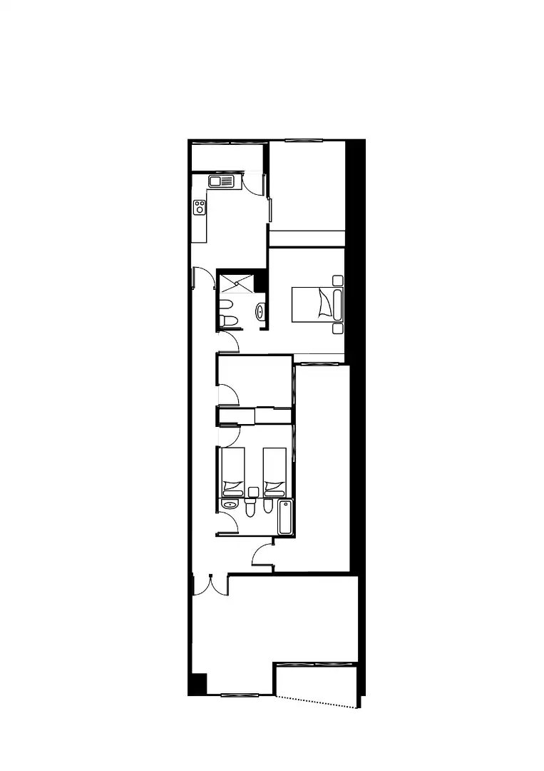 Penthouse mit Aufzug zum Verkauf in Carrer Calderón de la Barca 41, imagen 2