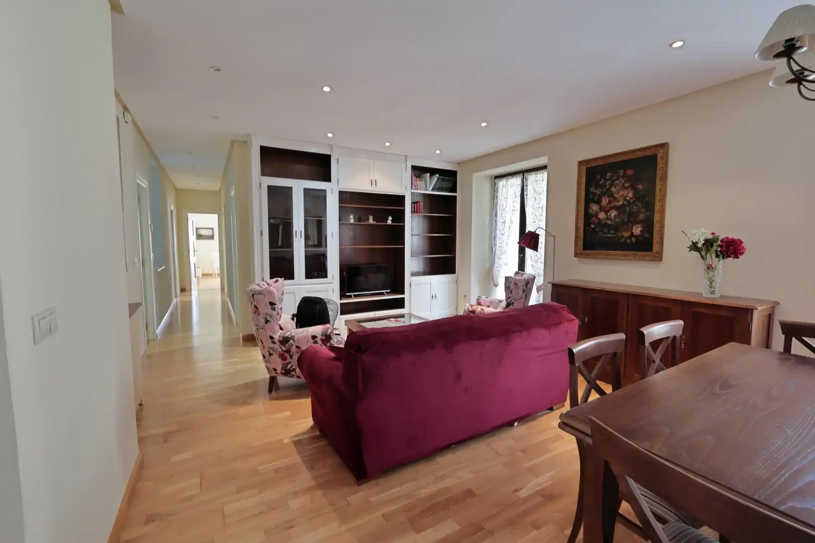 Sala de estar de Piso en venta en Astorga con Calefacción, Terraza y Balcón