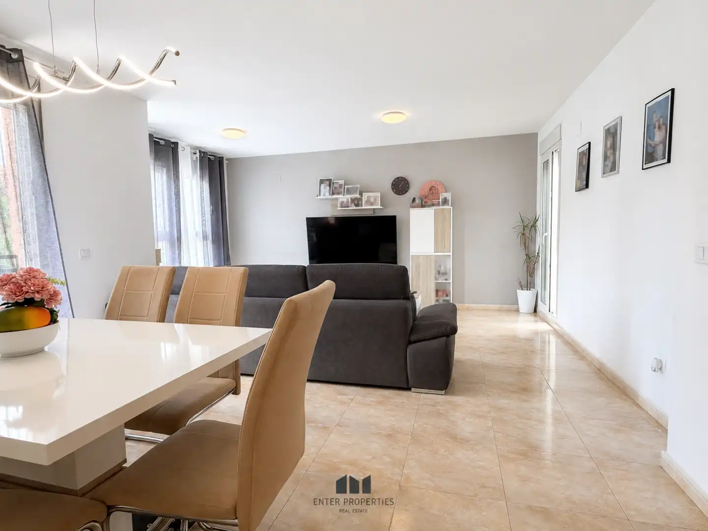 Living room of Flat for sale in Teulada  with Air Conditioner, Terrace and Balcony