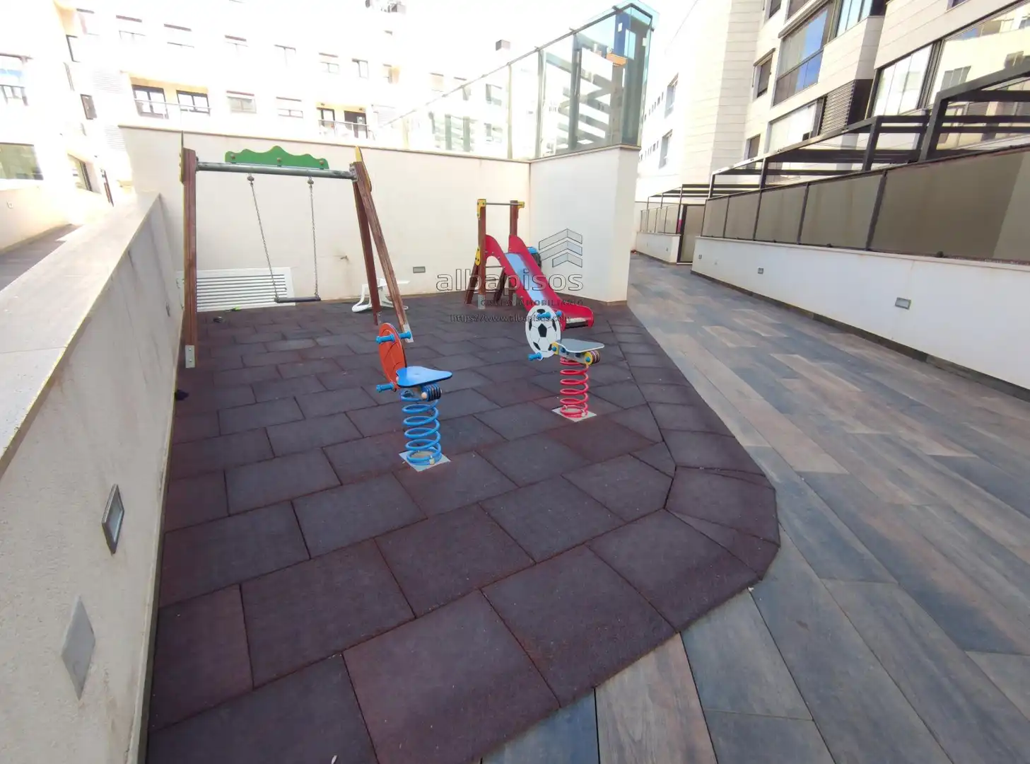 Terrasse von Wohnung zur Miete in Albacete mit Heizung, Terrasse und Abstellraum