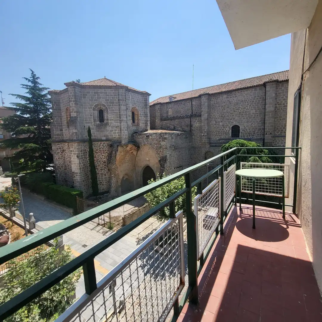 Balcony of Flat for rent in Ávila  with Heating, Terrace and Furnished