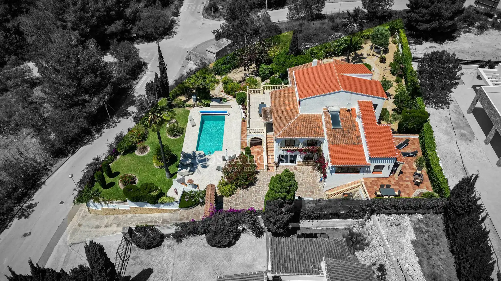 Exterior view of Houses for sale in Jávea / Xàbia  with Air Conditioner, Private garden and Terrace