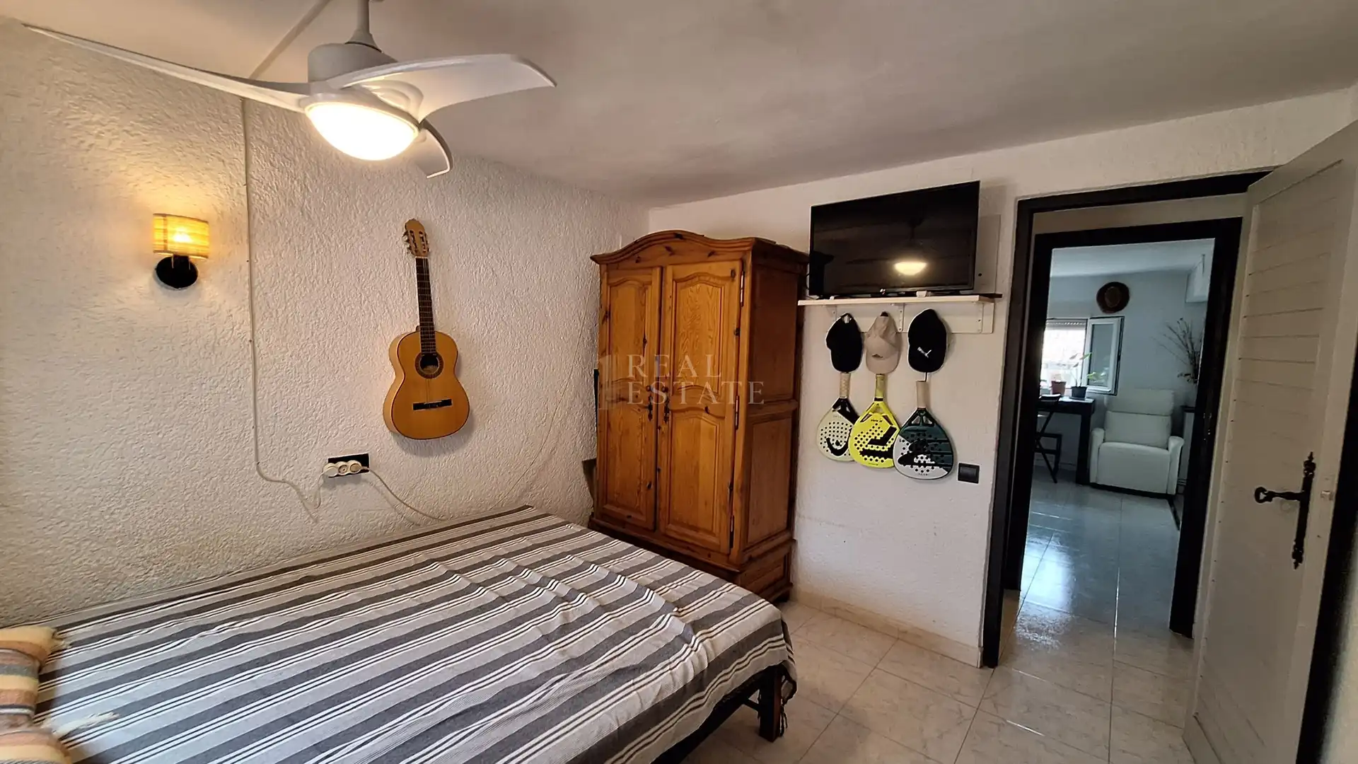 Bedroom of Detached homes for sale in Moraira  with Air Conditioner, Terrace and Storage room
