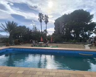 Swimming pool of Country house for sale in Agost  with Private garden, Terrace and Swimming Pool