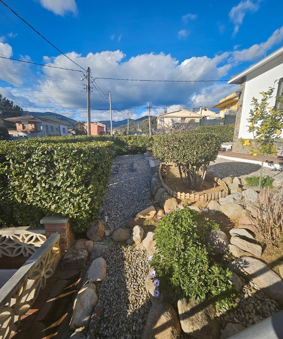 Jardí de Casa o xalet en venda en Cànoves I Samalús amb Aire condicionat, Calefacció i Jardí privat