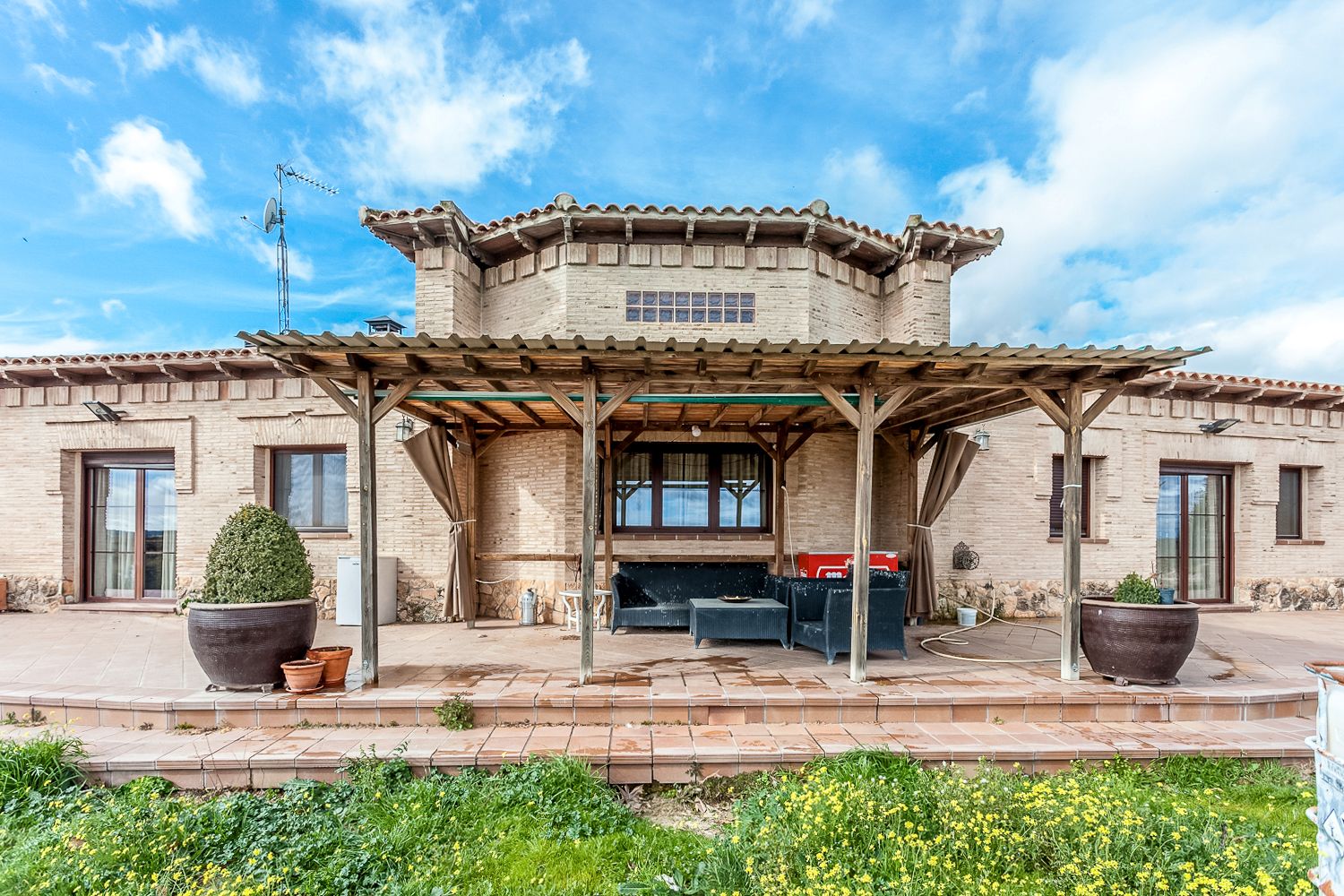 Terrassa de Casa o xalet en venda en Villamanta amb Aire condicionat, Calefacció i Moblat