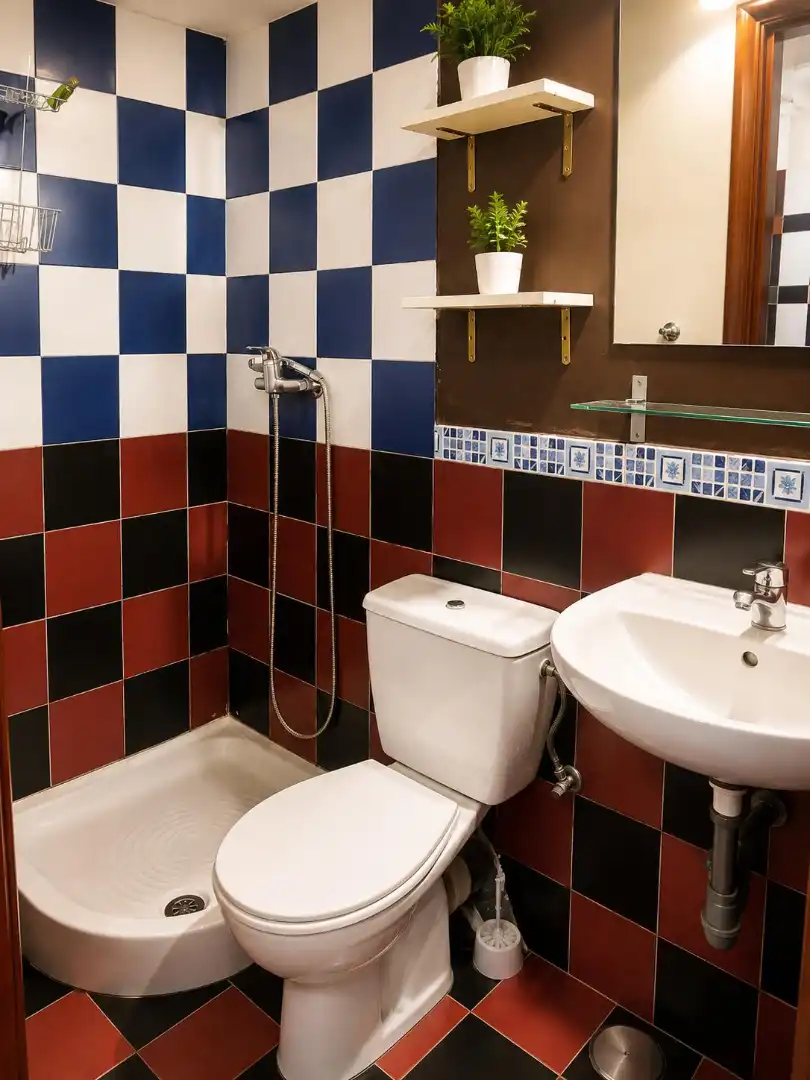 Baño de Piso en venta en Madrid con Amueblado, Lavadora y Microondas