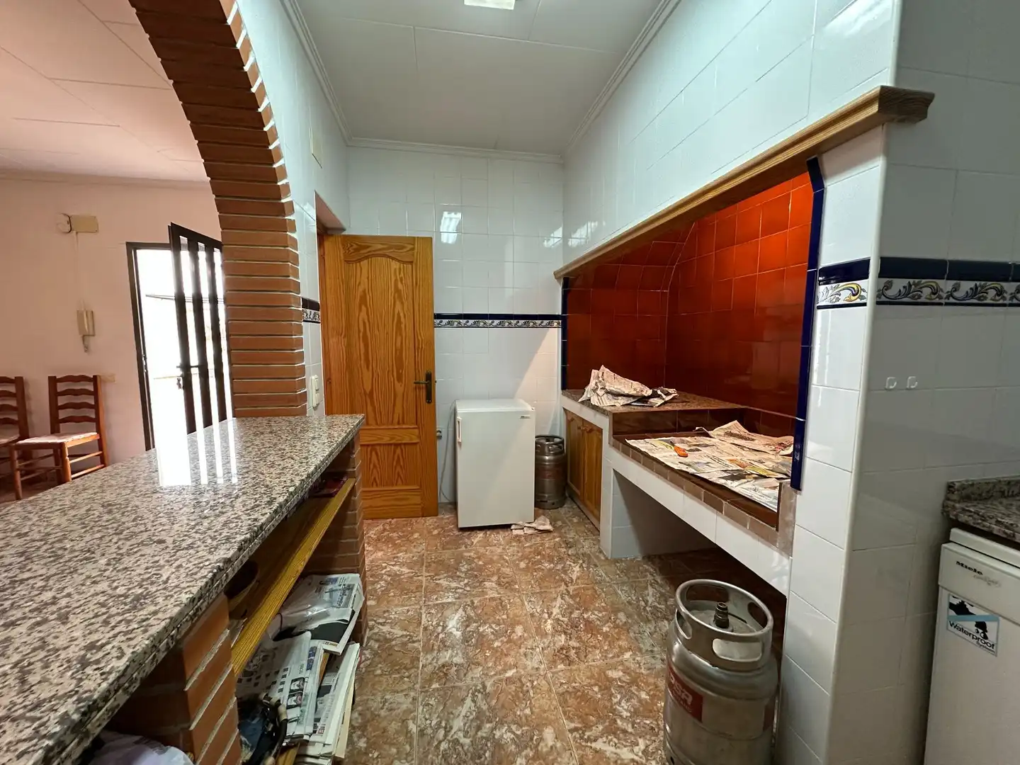 Cocina de Finca rústica en venta en Aielo de Malferit con Aire acondicionado, Calefacción y Trastero