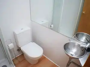 Badezimmer von Maisonette zur Miete in Torredembarra mit Klimaanlage, Heizung und Terrasse