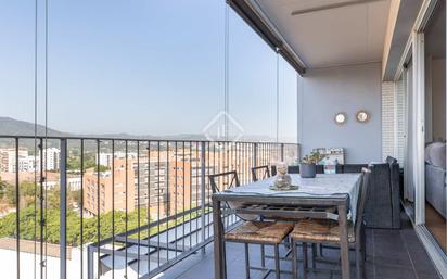 Terrace of Flat for sale in Sant Feliu de Llobregat  with Air Conditioner and Swimming Pool