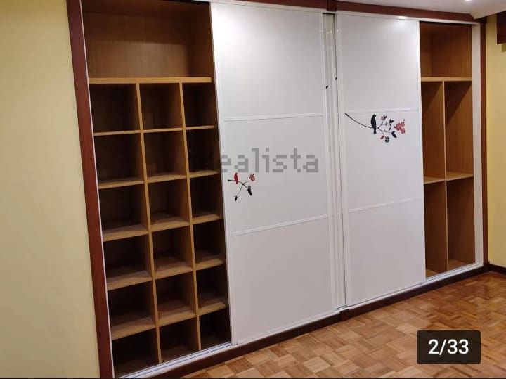 Bedroom of Flat for sale in Ourense Capital   with Heating, Parquet flooring and Storage room